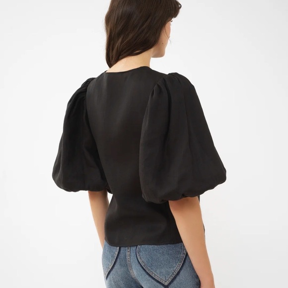 CHLOE COLLARLESS BLOUSE 2024 NWOT - Picture 5 of 12